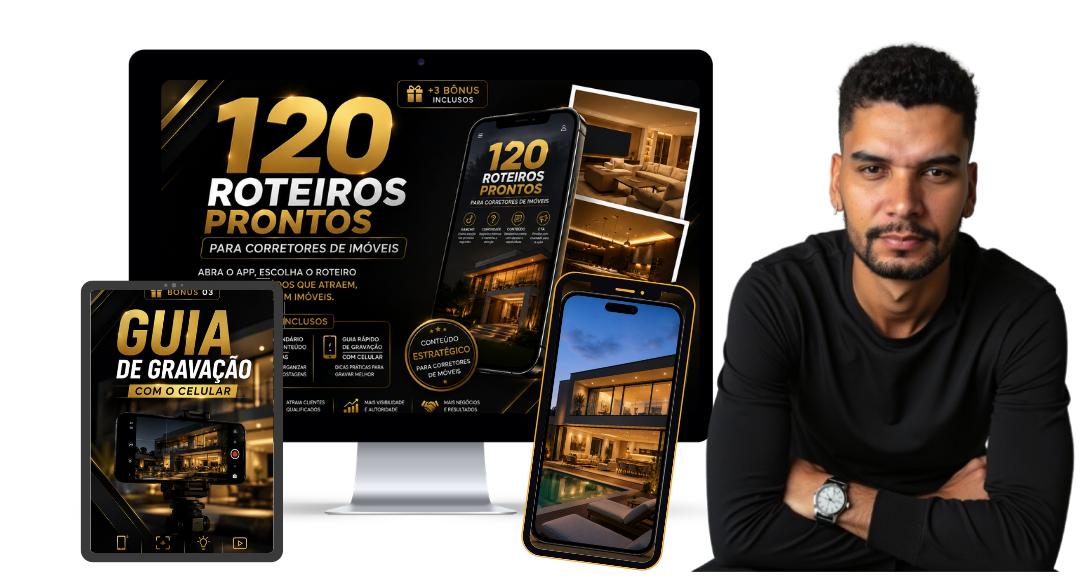 120 Roteiros Prontos para Corretores de Imóveis